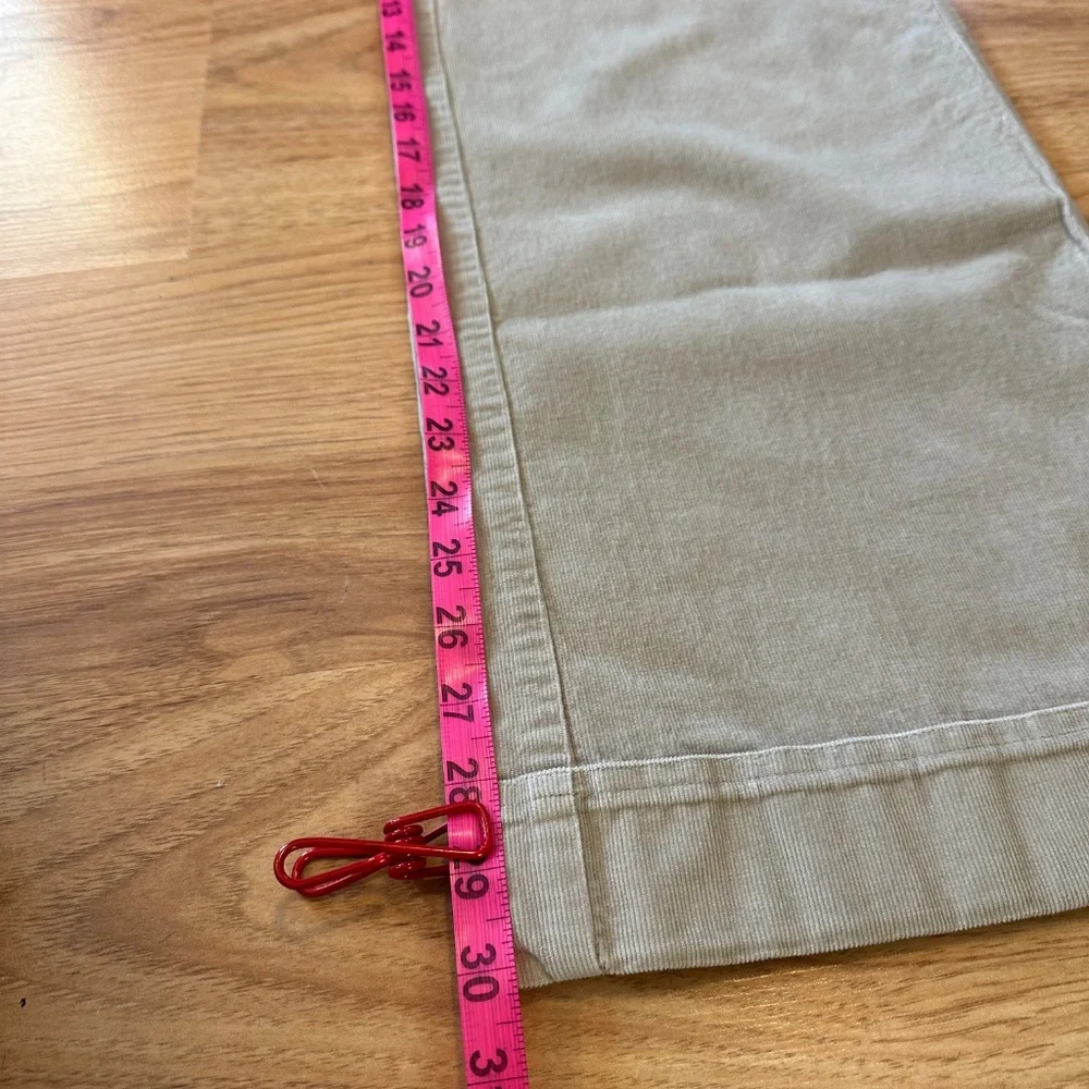 Express Stretch Corduroy Pants - Wide Leg - 7/8R - Picture 13 of 16